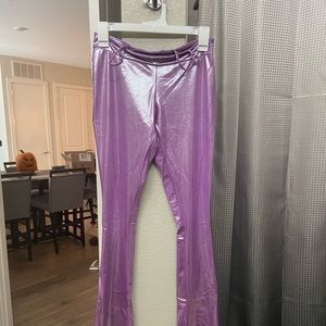 Metallic dollskill pants